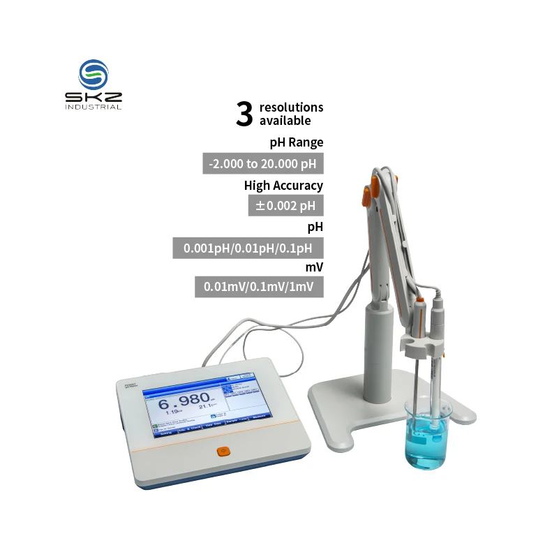 

Lab Benchtop PH500T High Accuracy Digital Water Quality Analyzer Automatic Temperature PH mV Meter Industrial Use OEM/ODM/OBM