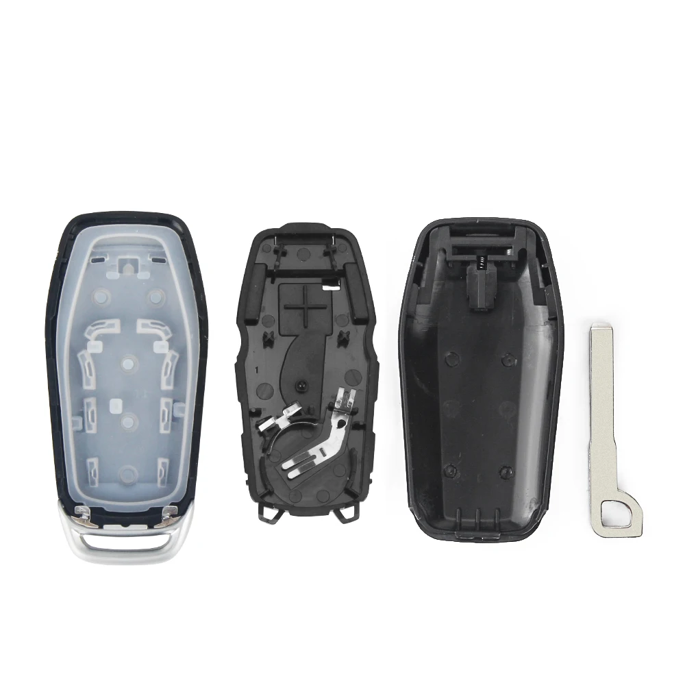 KEYYOU 3/4/5 Buttons Remote Smart Car Key Shell Case For Ford Fusion Explorer Edge Mustang Mondeo Kuka 2013-201