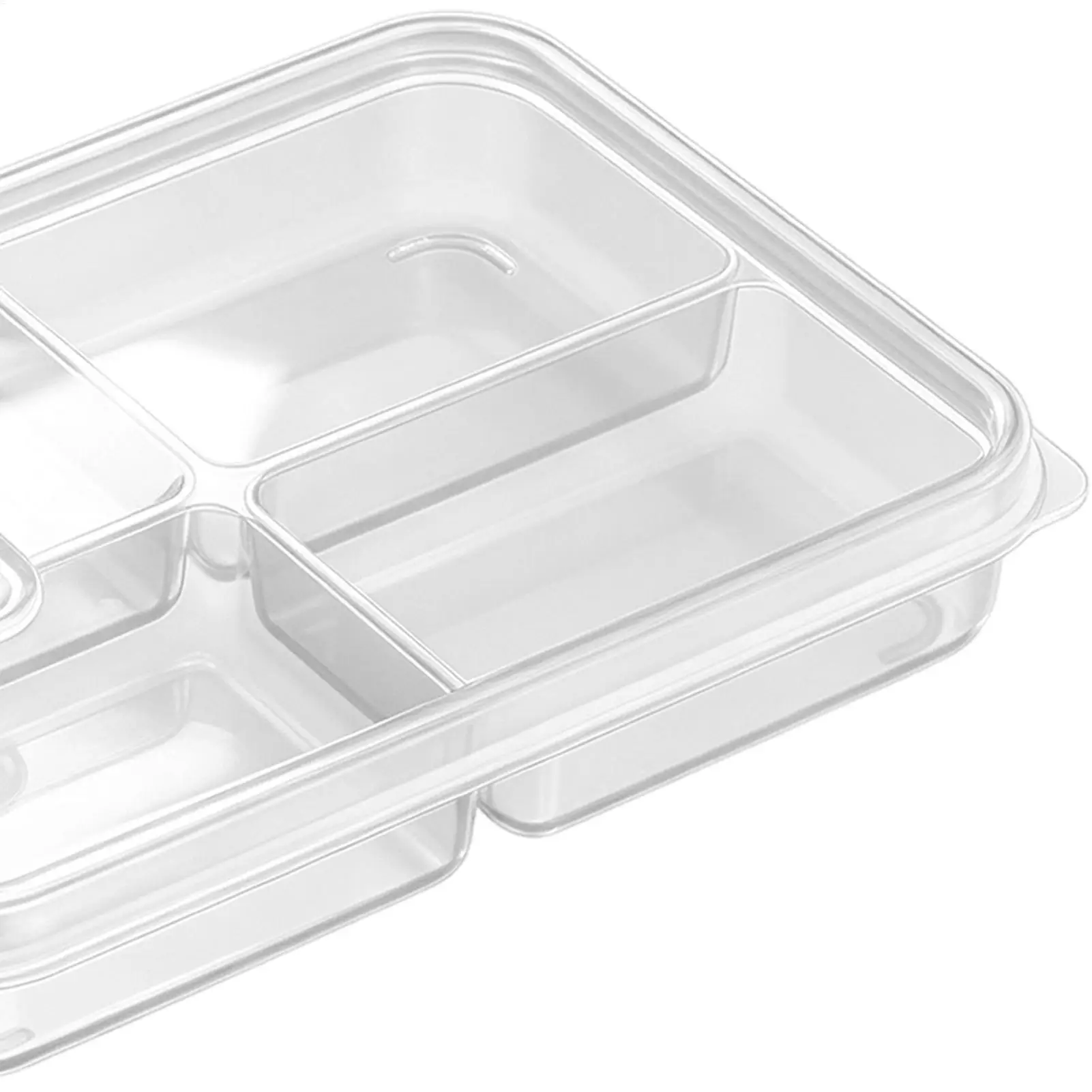 1PC Refrigerator Storage Box Meat Vegetable Fresh-keeping Storage Box Transparent Food Preservation Boxes Kitchen Organizer Box