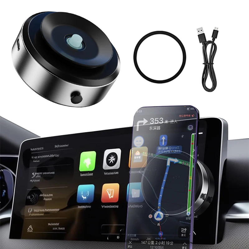 

Vacuum Adsorption Suction Cup Car Phone Holder Stand Magnetic Universal Mobile Phone Bracket Phone Mount for iPhone 15/14/13/12