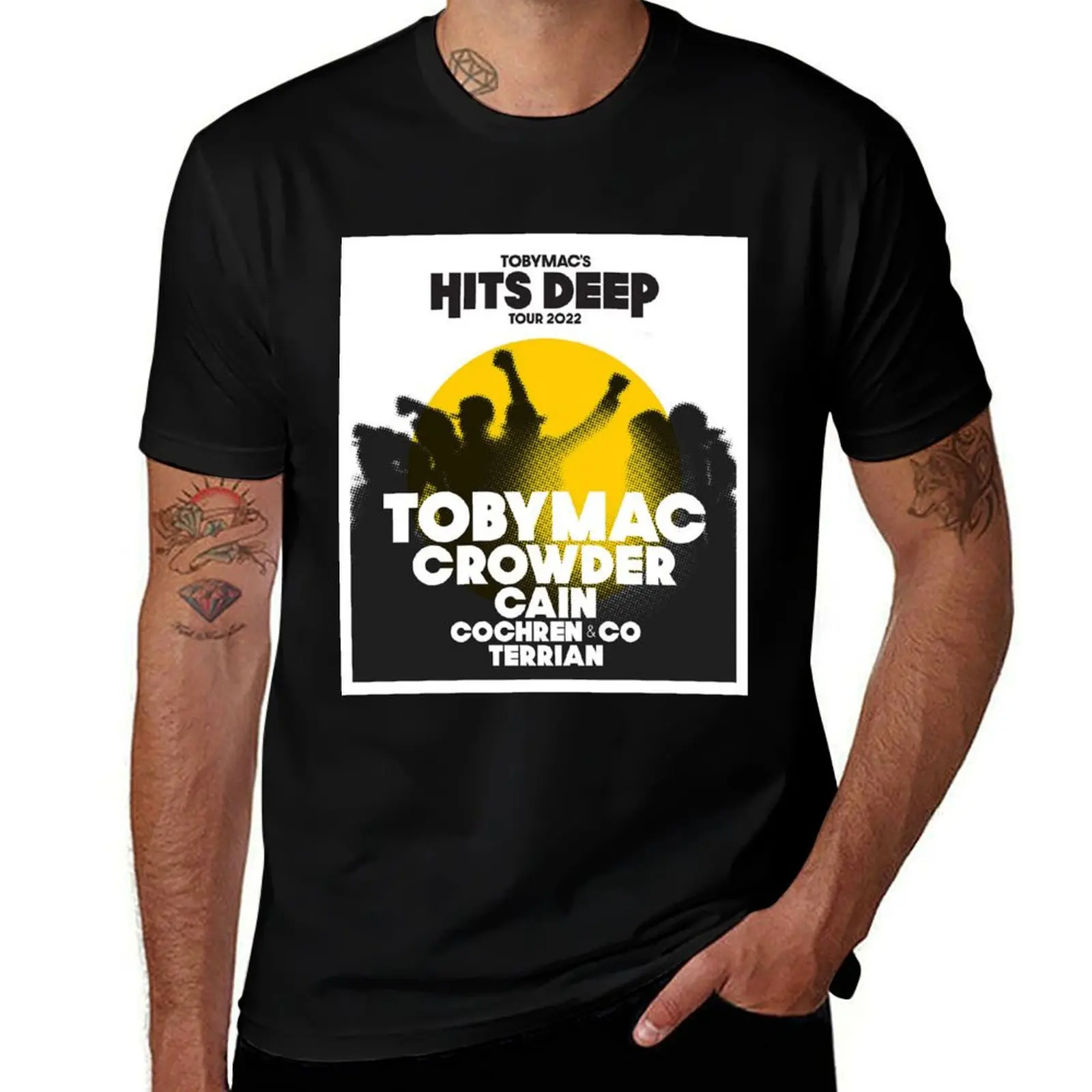 

tobymac hits deep tour 2022 T-Shirt summer 2025 vintage new gifts and t-shirts Aesthetic clothing mens t shirts top quality