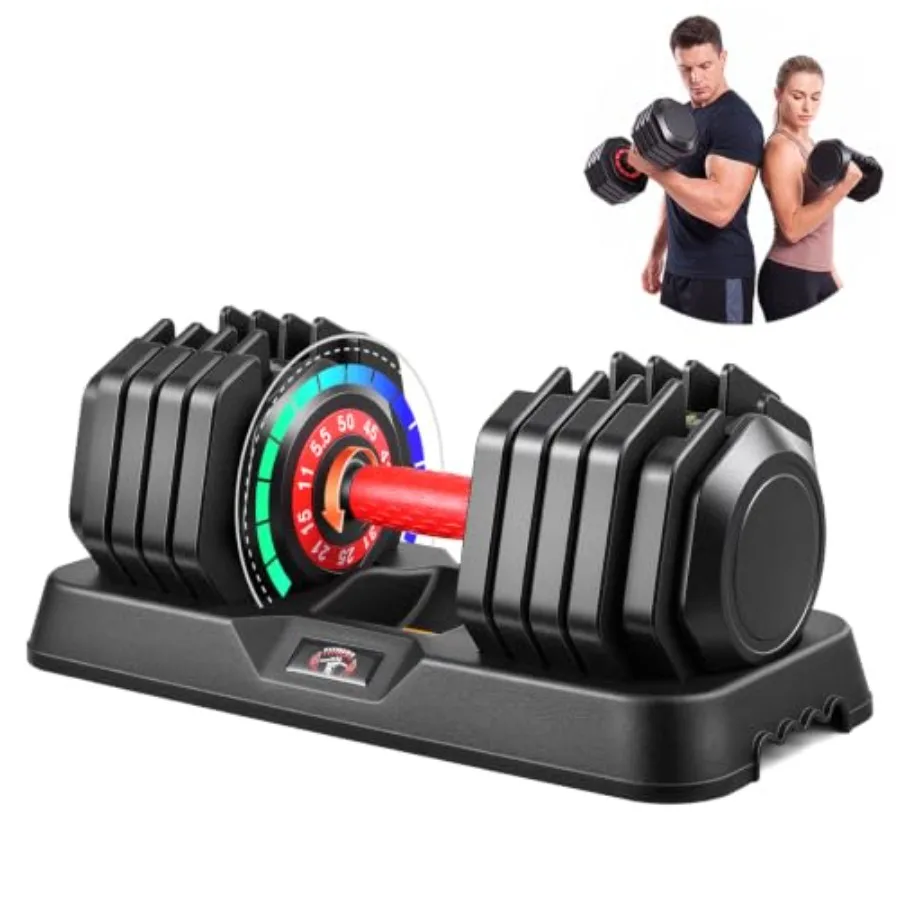 Adjustable Adjustable Dumbbell Set of 2, 10-in-1 Free Weights for Home Gym - Aliexpress Deal