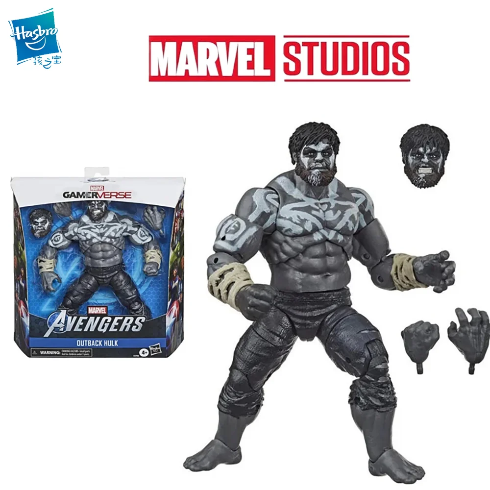 

Hasbro Marvel Legends Game Verse Avengers Outback Hulk 6 Inches 16CM Action Figure Children's Toy Gifts Collect Toys