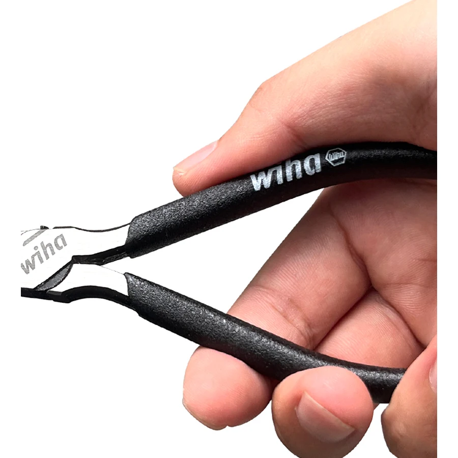 WIHA Black Forest Snip Nose Pliers Cr-v  Electrician Repair Tools For Cutting Clamping Stripping Long Nose Plier 43533 45841