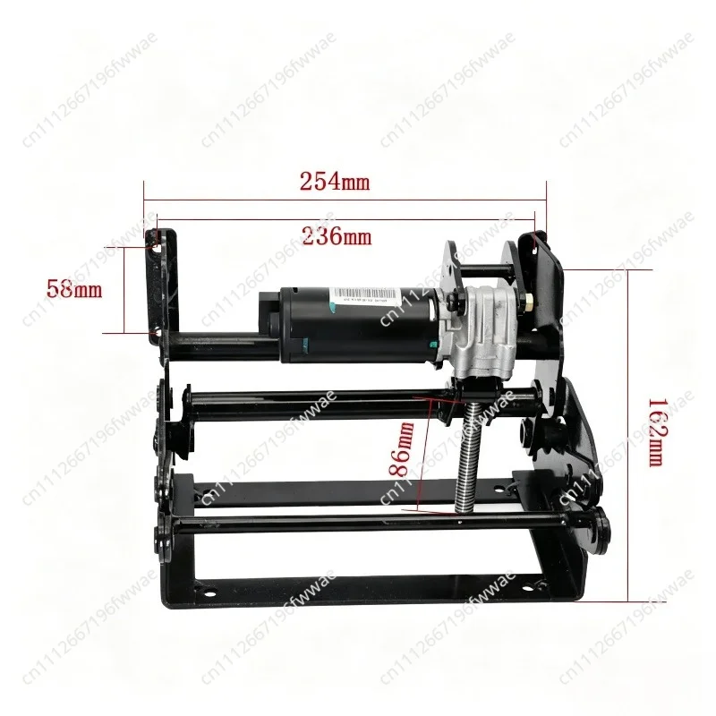 Electric Leg Rest Bracket Frame for  RV MPV Business Vehicle Aviation Seat Leg Support Assembly Replacement Part