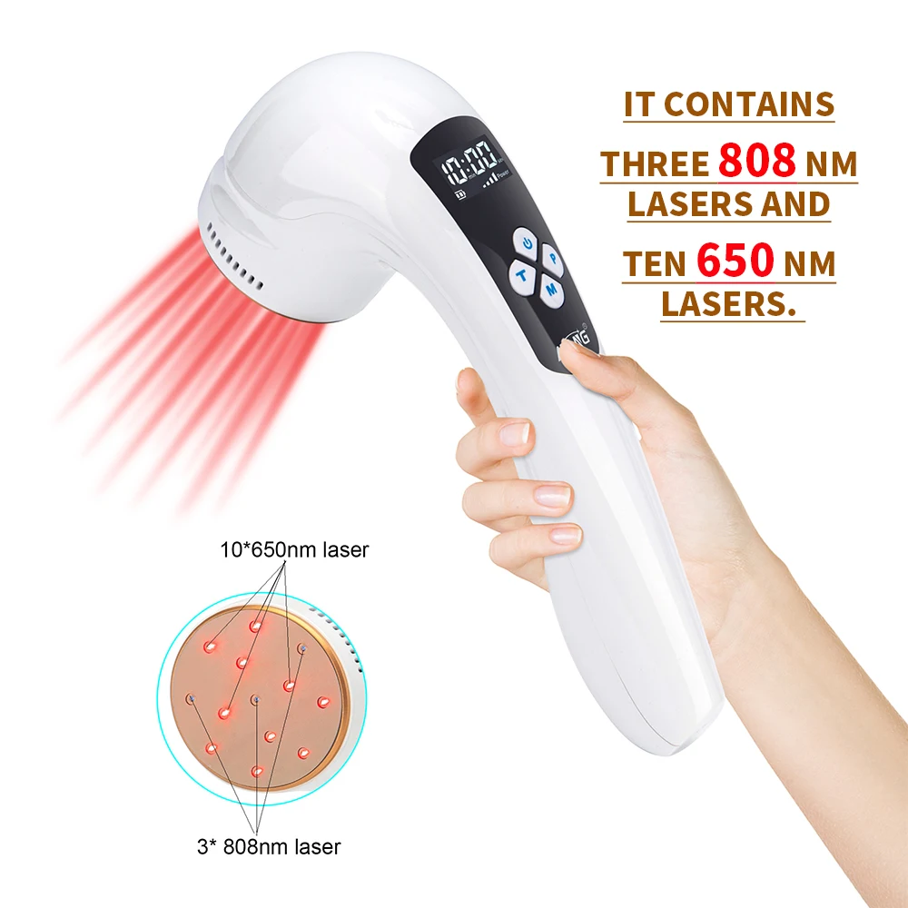 New Laser Therapeutics Device Tens Rushed Body Handheld Convenient Pain Medicine Laser Therapy Equipment
