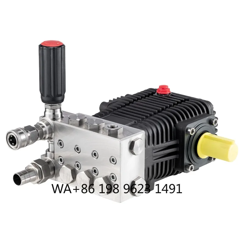 

15L/min 280Bar Three Cylinder Ceramic Plunger Pump Brass High Pressure Washer Replacement Cleaning Accessory