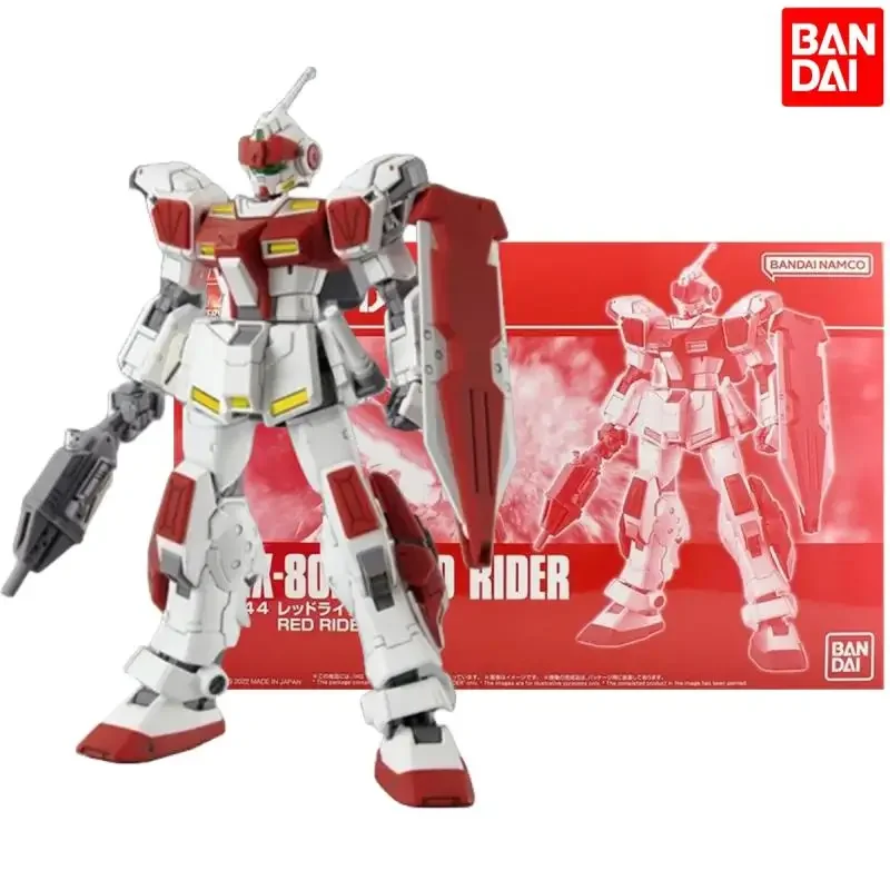 Original Genuine HGUC 1/144 RX 80RR Red Rider Gundam BP Limited Bandai Anime Model Toys Action Figure Gifts Collectible Boys