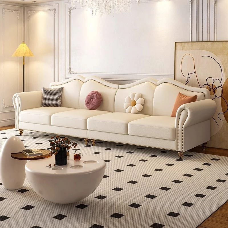 

Modern Luxury Living Room Sofas Accent Design Aesthetic Wooden Vintage Living Room Sofas Beauty Muebles Lounge Suite Furniture