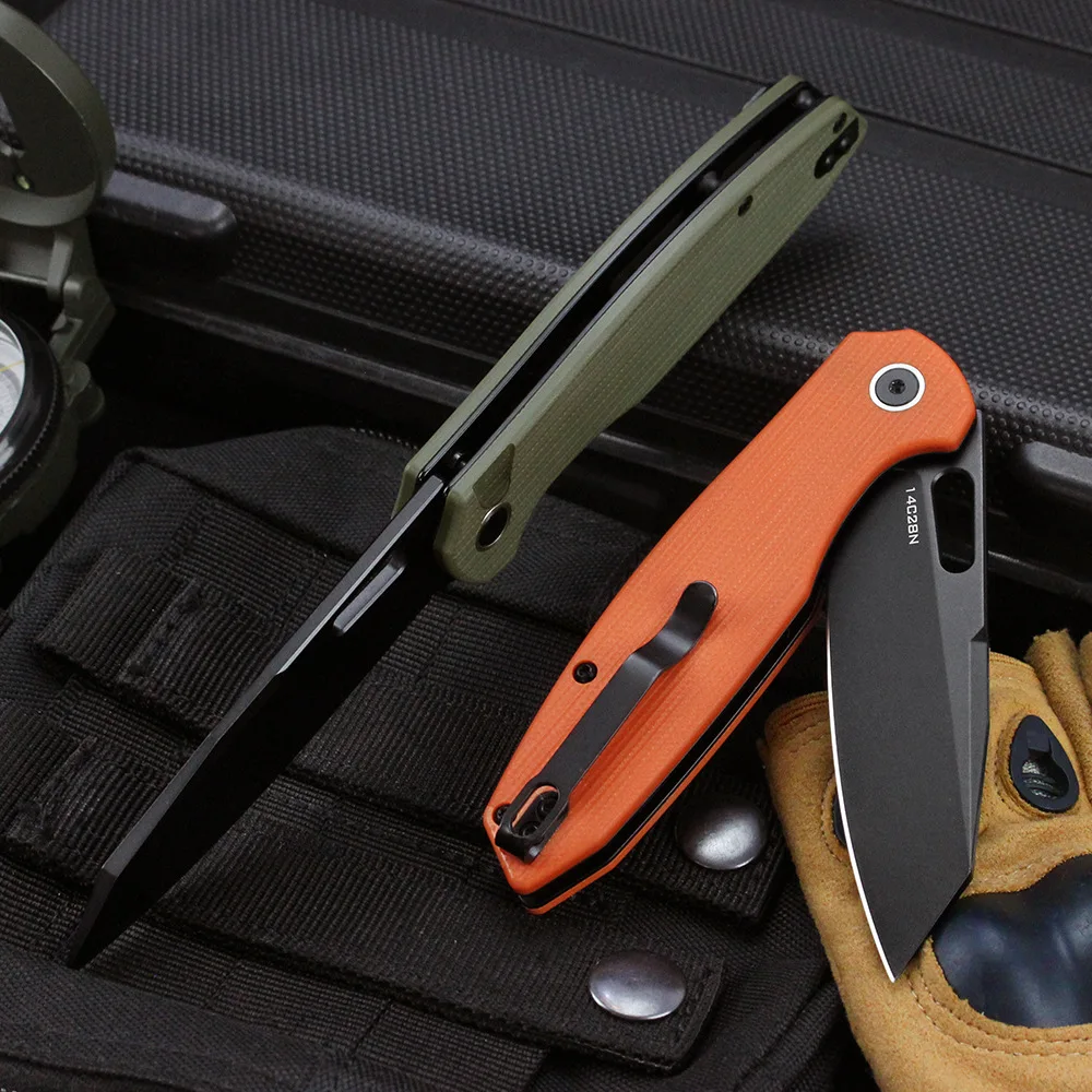 Оригинальный оптовый GT0044 Jackknife G10 Ручка Открытый Тактический Портативный Складной Нож Для Фото №5