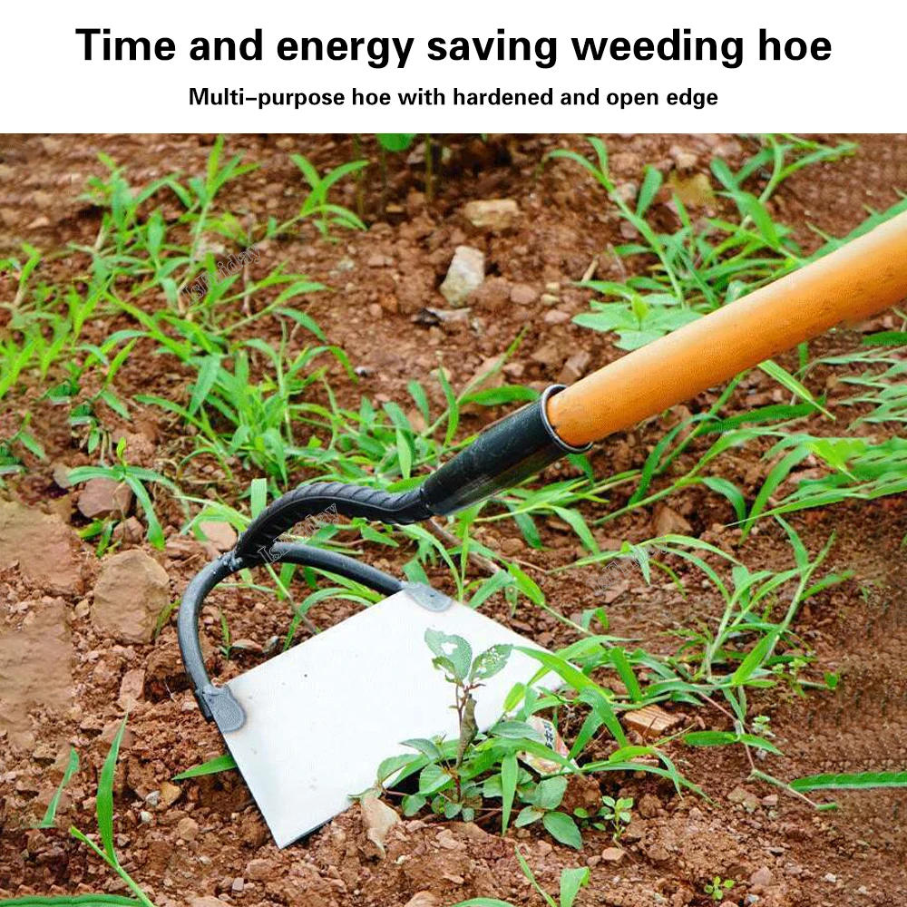 Imagem -06 - Handheld Steel Weeding Rake Labor-saving Weeding e Afrouxamento do Solo Artefato Harrow Farm Tool Garden Tool