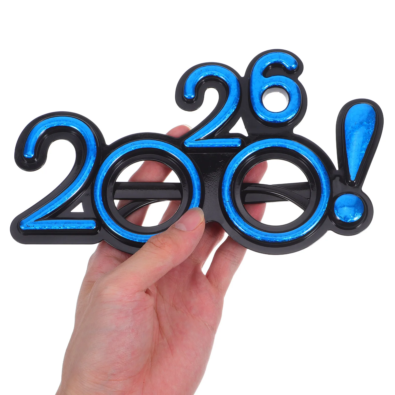 

5Pairs 2026 Number Party Glasses Graduation Photo Booth Supplies Novelty Festival Eyewear Party Glasses for Adults
