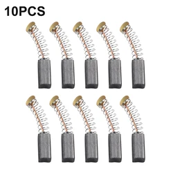 10pcs Carbon Brushes For Electric Motors 11x5x5mm High Quality Electric Drills Power Tool Replacement Accessories