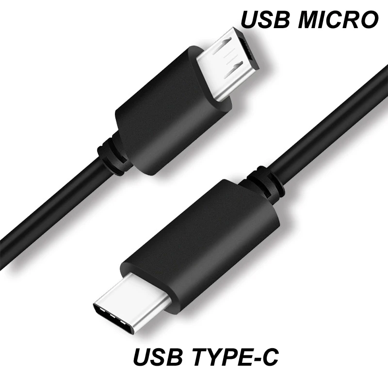 1M/1.5M/2M USB Type C TO Micro 5V/2.4A ได้อย่างรวดเร็วร่วมกันชาร์จ480Mbps ข้อมูล OTG อะแดปเตอร์สำหรับ Samsung Xiaomi tecno โทรศัพท์มือถือ