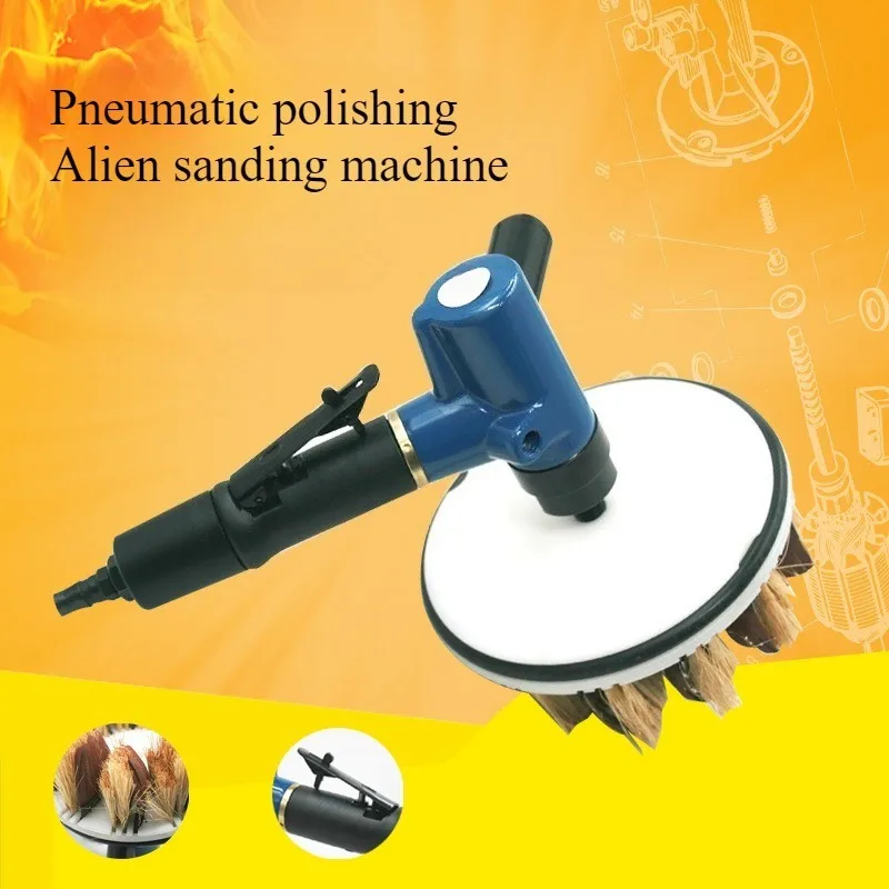 Polishing Machine Woodworking Paint Tray Sanding Cloth Brush Tray Pneumatic Shaped Sanding Machine Cabinet