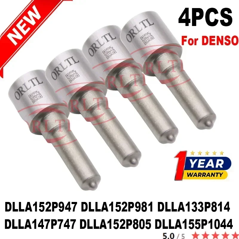 

4PCS Diesel Injector Nozzle DLLA152P805 DLLA155P1044 DLLA152P947 DLLA152P981 DLLA133P814 DLLA147P747 for DENSO
