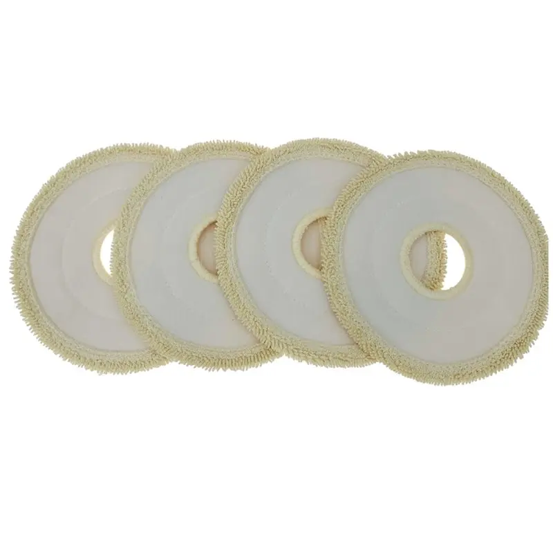 Y50A-Vacuum Replacement Parts- 4Pcs Mop Cloth For Dreame Matrix 10 Ultra Plush/Hyperclean Thermo Hold Mop Models Cleaning Plush