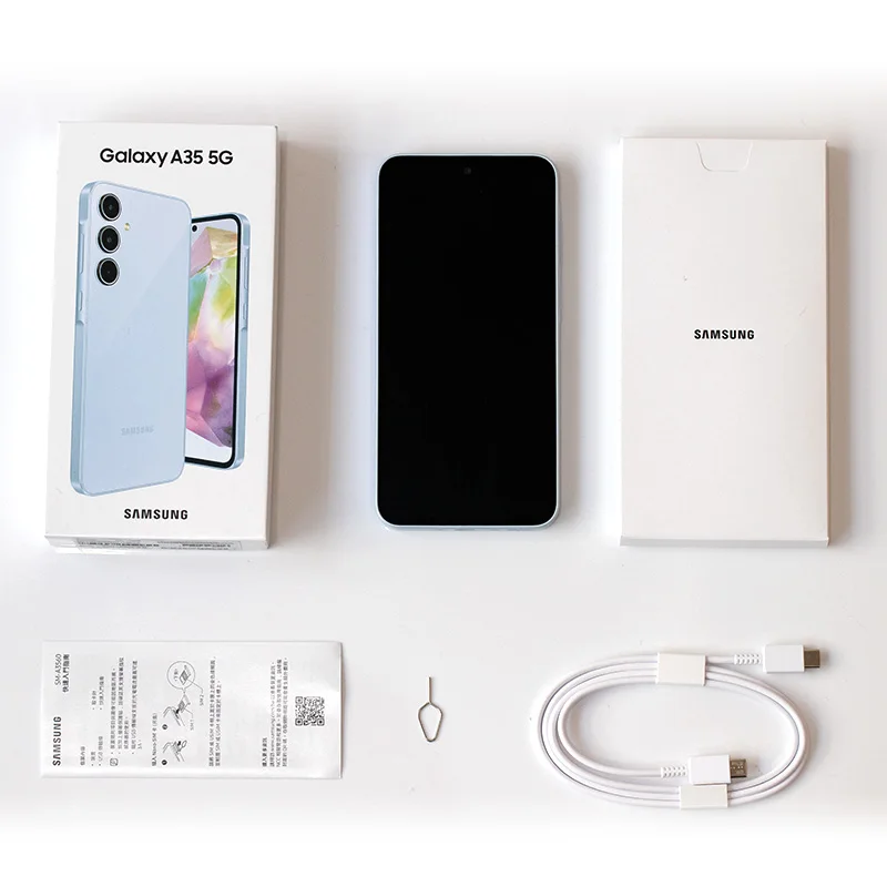 Imagem -06 - Smartphone Samsung Galaxy A35 5g 128gb 256gb Exynos 1380 Android 14 os 6.6in 120hz Display Super Amoled 5000mah Bateria 2024 Novo