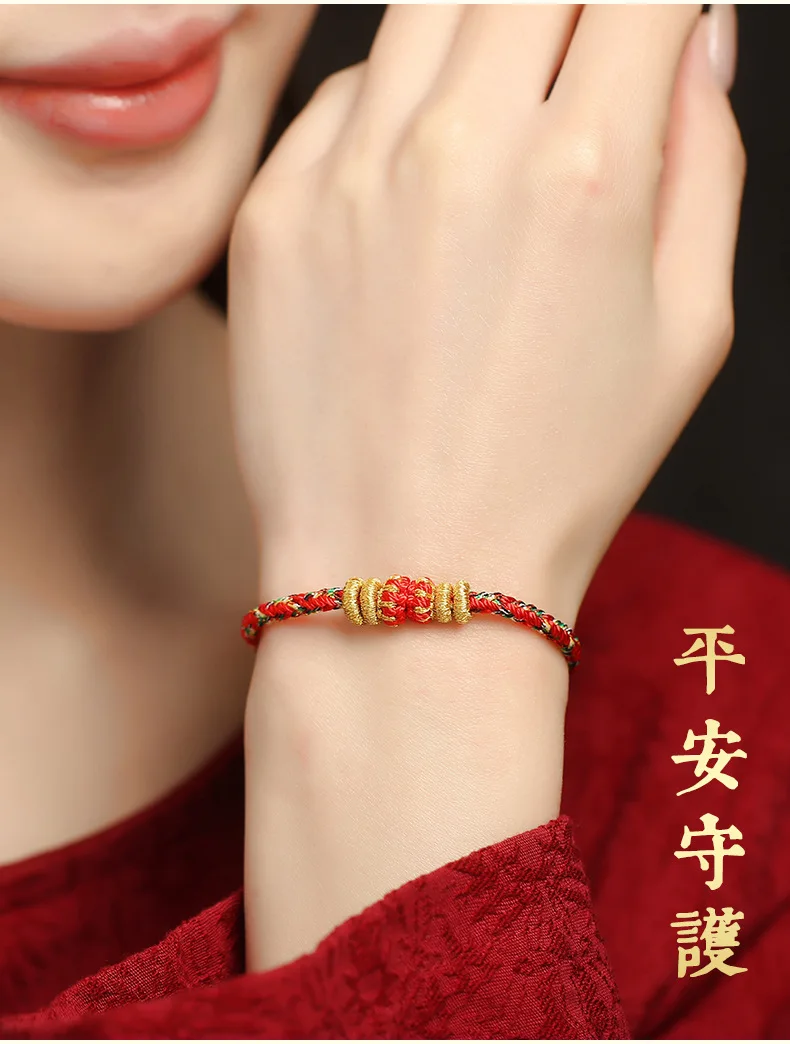 Mode Hand Geflochtene Bunte Seil Glück Armband Armreif Frauen Männer Beste Freunde Liebhaber Geschenk Freundschaft Armband Größe Einstellbar – Detail 8