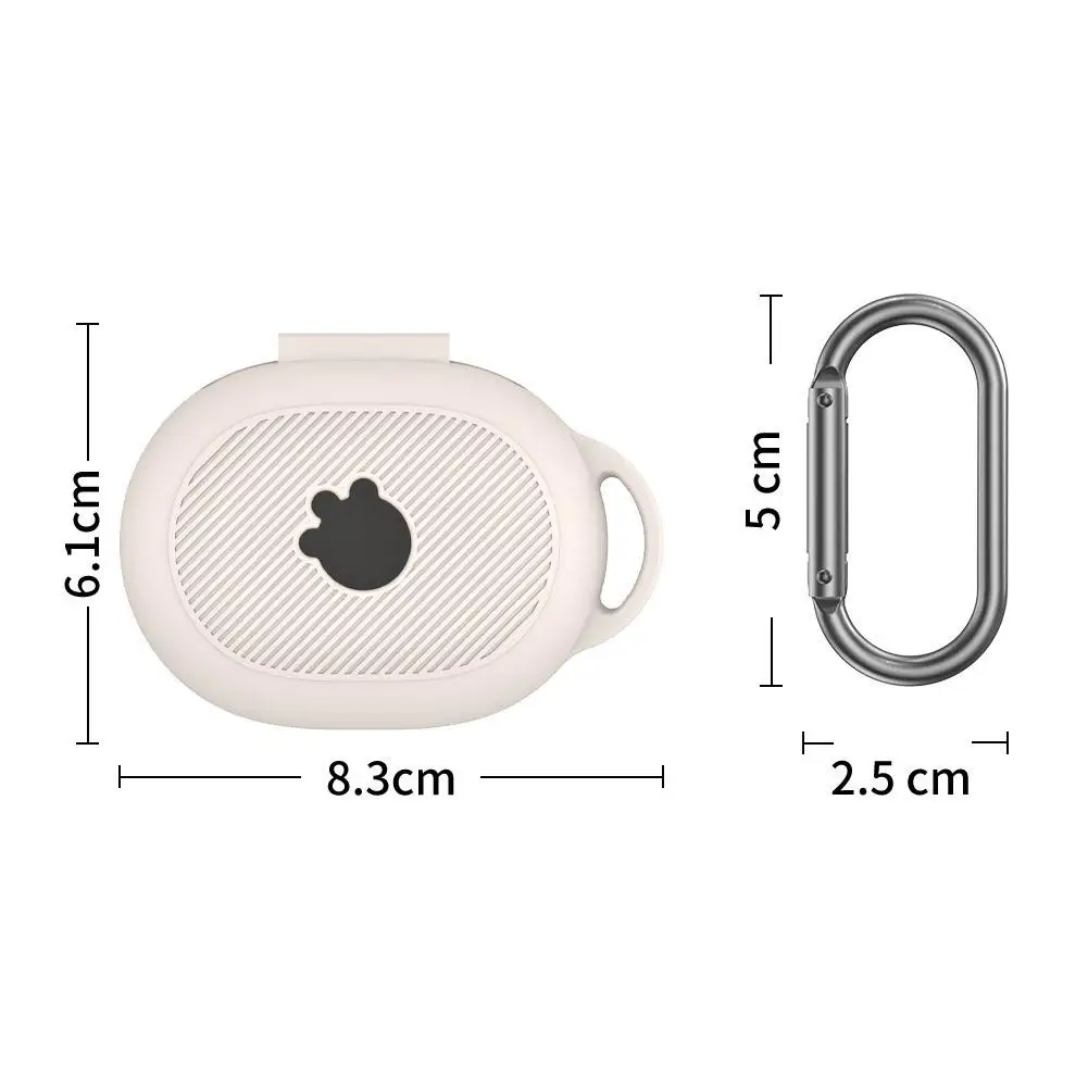 Силиконовый защитный чехол для SteelSeries Arctis Gamebuds, чехол для беспроводных наушников, противоударный пылезащитный чехол с карабином