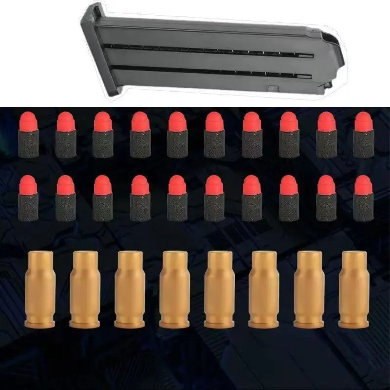 W APowerful Desert Eagle Toy Gun Shell EjectionAirsoft Pistol Soft Foam Bullet Outdoor CS Wapen voor schietspel Verjaardagscadeau