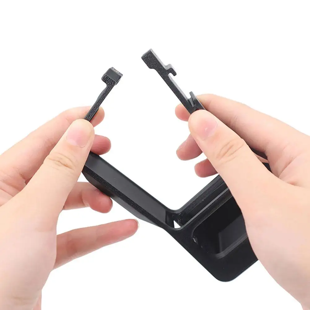 For OSMO Action 6 Street Photography Handle with Cold Shoe Mount, Action Camera Handle Shooting Rig Accessory 1PCS