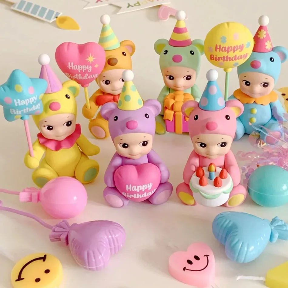 New Sonny Angel Dinosaur Series Hippers Harvest Cute Hippie Doll Trendy Car Mobile Phone Ornaments Dumplings Children'S Toy Gift