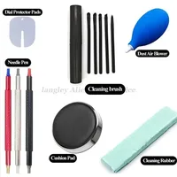 1/7/12pcs Watch Repair Kits Rubber Dust Air Blower Protector Pads Needle Pen Cleaning Brush Suit Watch Repair Tools Care Kits