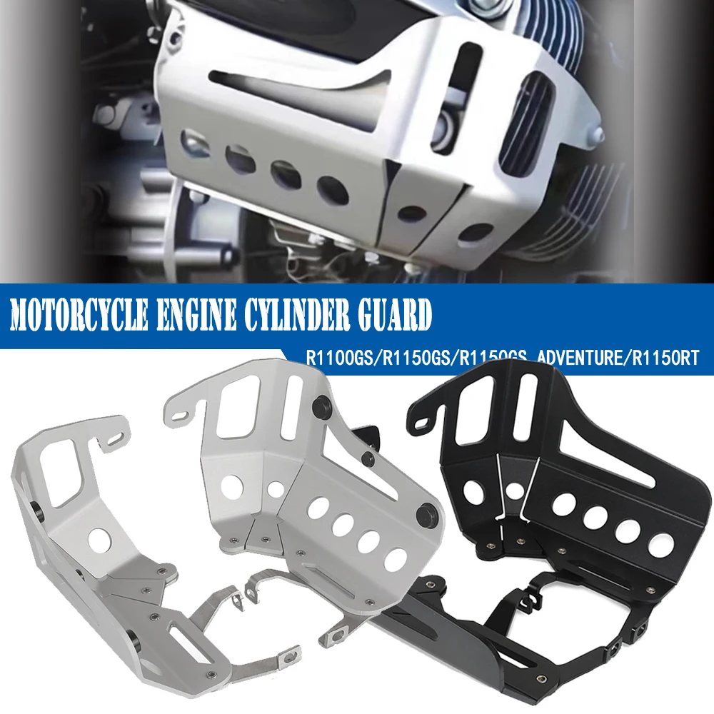 

For BMW R1150R R1100S R1150RS R1150RT Motorcycle Engine Cylinder Guard Head Protector Side Cover R1150 R/S/RS/RT 2004-2005 2006