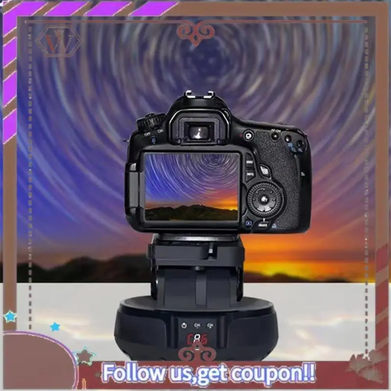 ABBG-Electric SLR Camera Gimbal Time-Lapse Photography Smart Gimbal Forcamera Electric Remote Control Mobile Phone Stabilizer