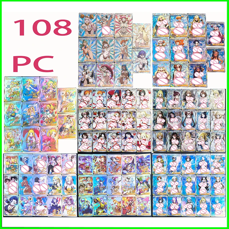 أنيمي شخصية DIY تحصيل بطاقة لانا هو الرماد كيتشوم Mewtwo Lillie الليزر فلاش بطاقة الصبي اللعب عيد الميلاد هدية عيد ميلاد #1