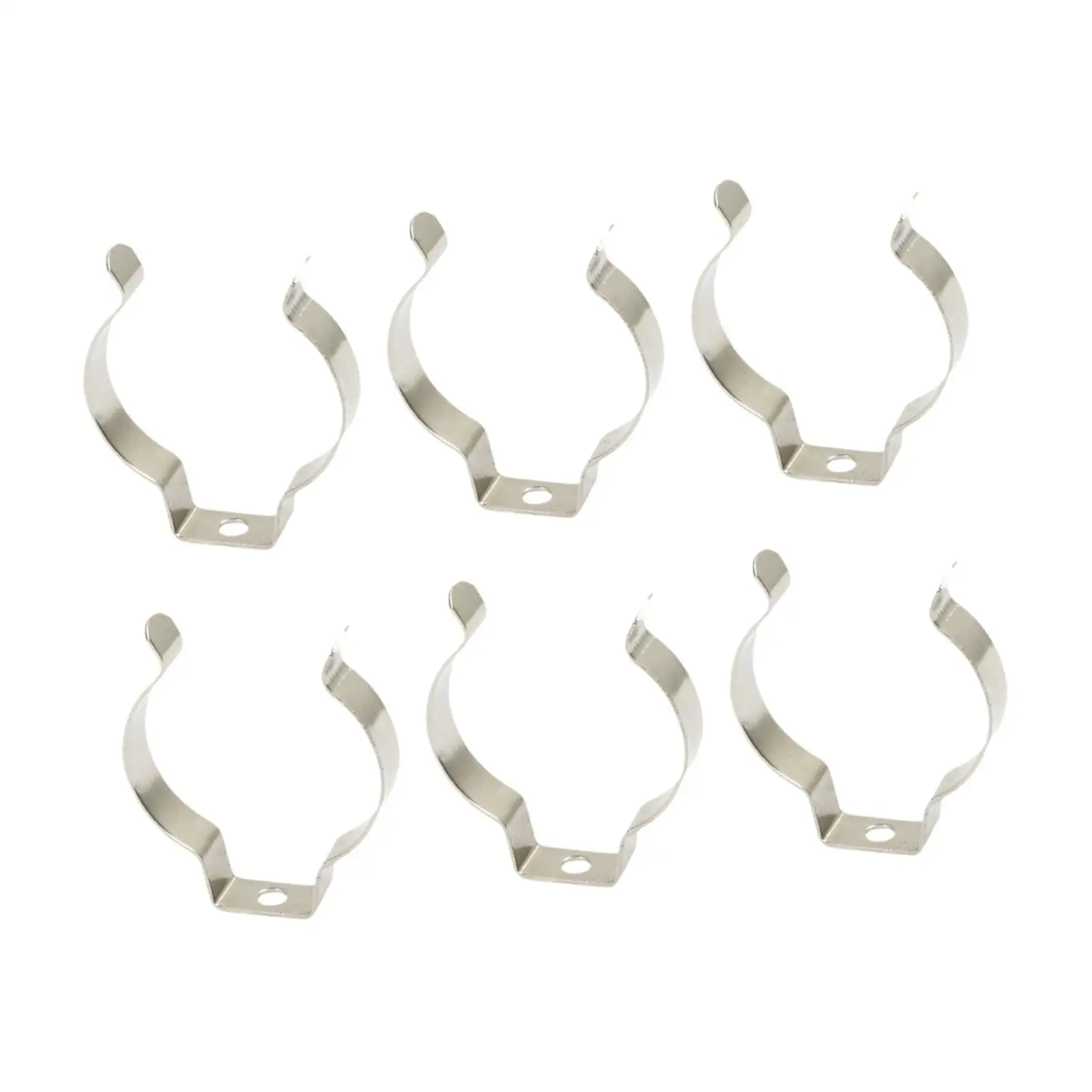 6pcs T12 Clip Holder Mounting Parts for LED Tubes Perfect for Parties and Events