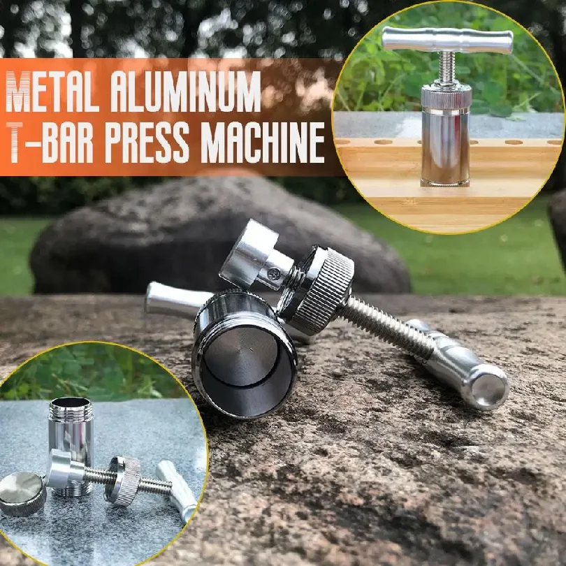 Metal Tobacco Herb Press Aluminum Compressor Pressure Spice Hand Crusher Smoking