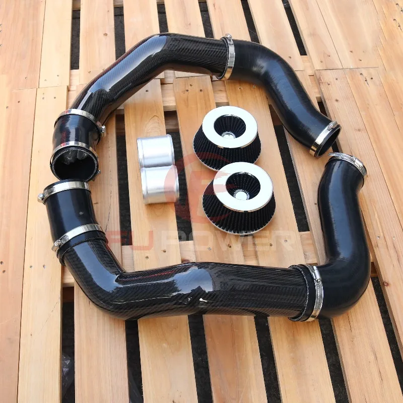

For Front Mount Intake Kit Carbon Fiber Intake Kit M3 M4 M5 M6 F06 F10 F12 F13 F90 Air Filter