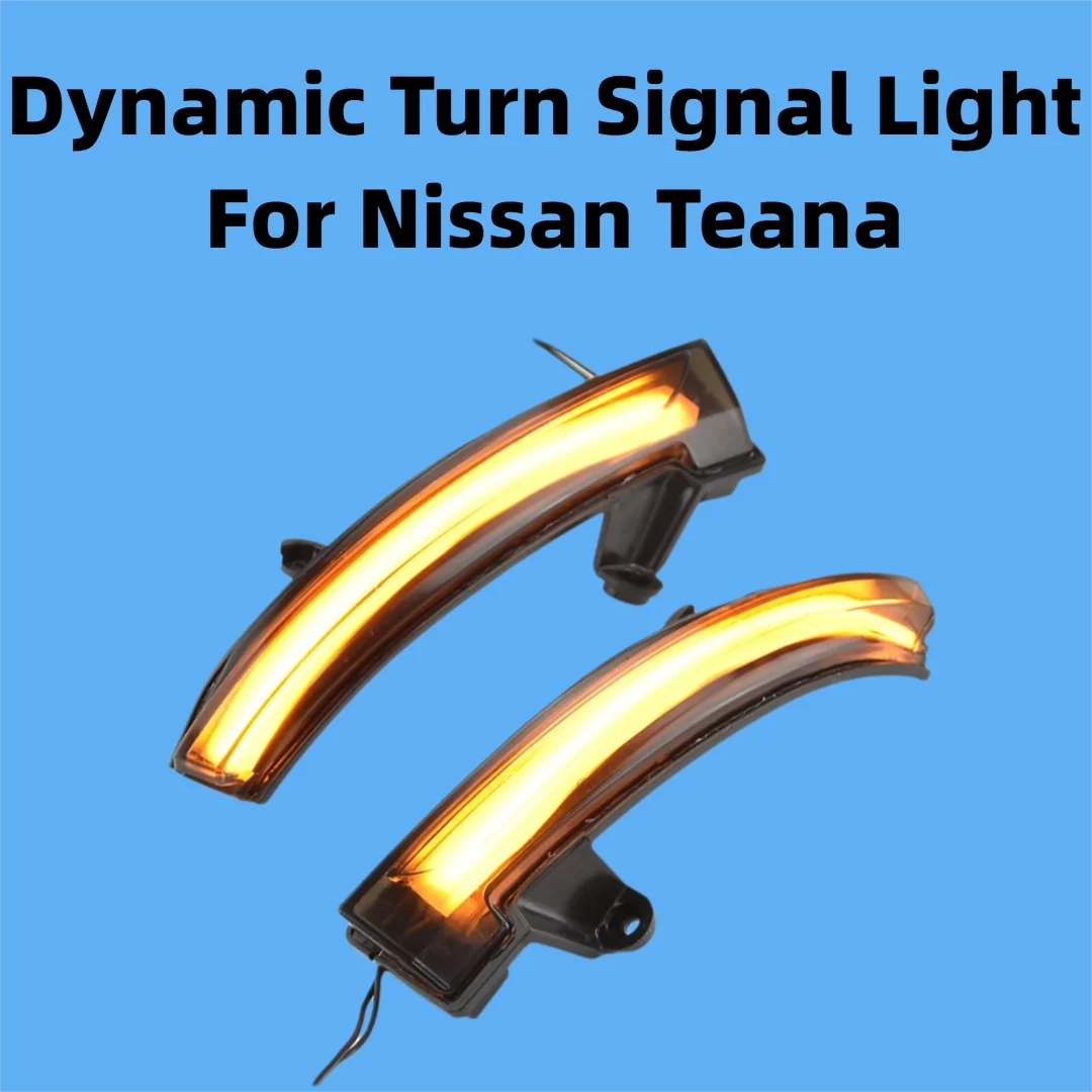 Dynamic LED Side Mirror Indicator Blinker Lamp fit for Nissan Altima Teana 2019-2022 Car Fit with Turn Signal Light