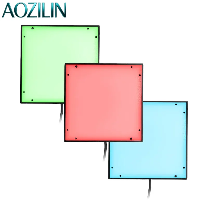 AOZILIN Customizable 60x60mm Collimated Parallel Film Backlight LED Lighting for Printing Detection