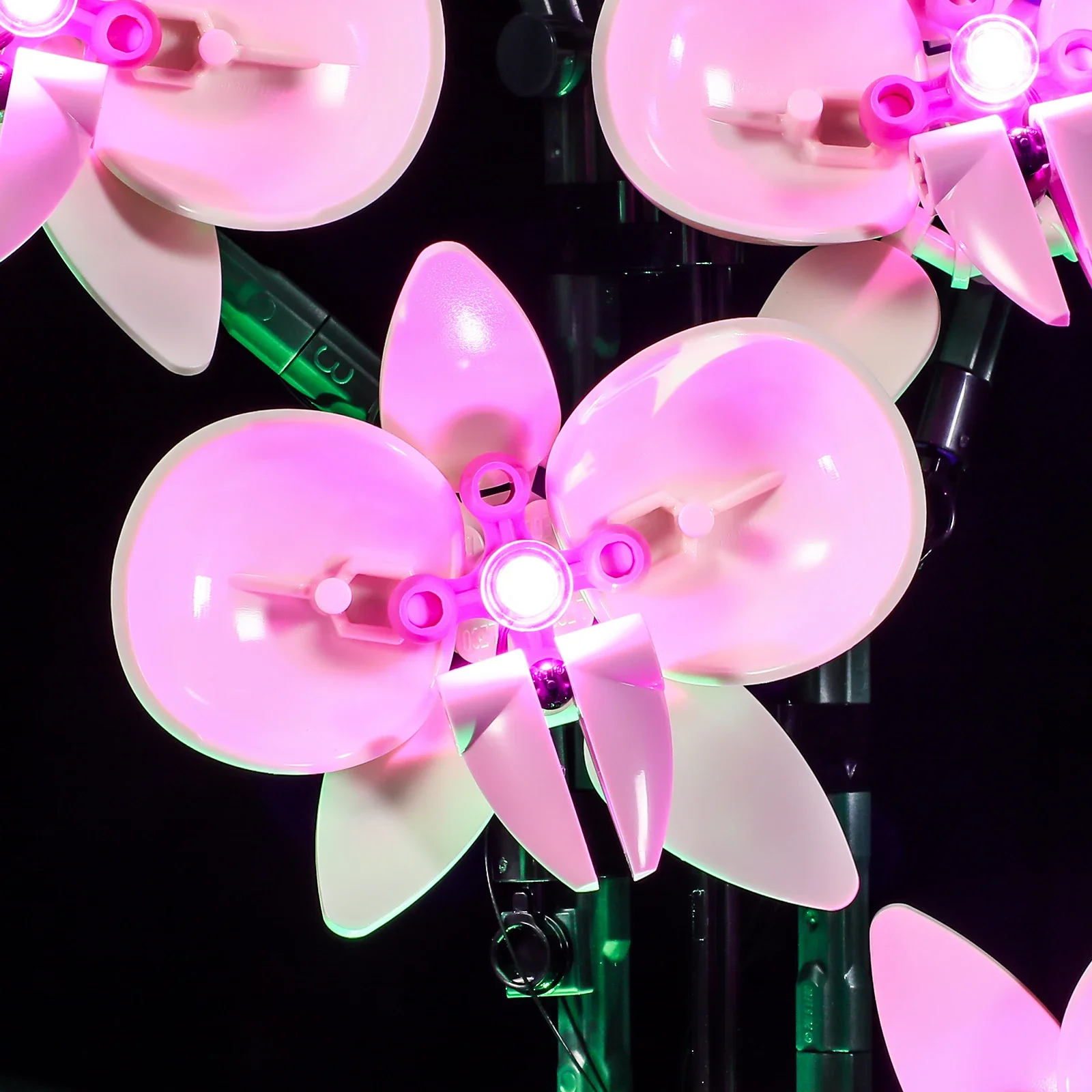 Botanical Collection Lighting Set For 10311 Orchid Flower Not Include Building Blocks (Only Led Light Kit)