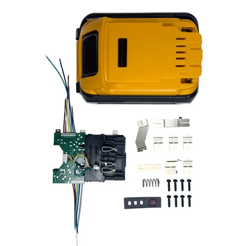 B27B DCB609 For Power Tool 15S 18650 Li- Battery Case Kit 20V To 60V Charging Protection Circuit Board