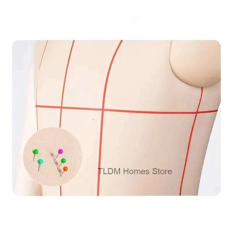 

Manequins Body for Clothing Design Suit Display Stand Tailor Sewing DIY Upper Body Male Mannequin with Arms Can Be Pinned U