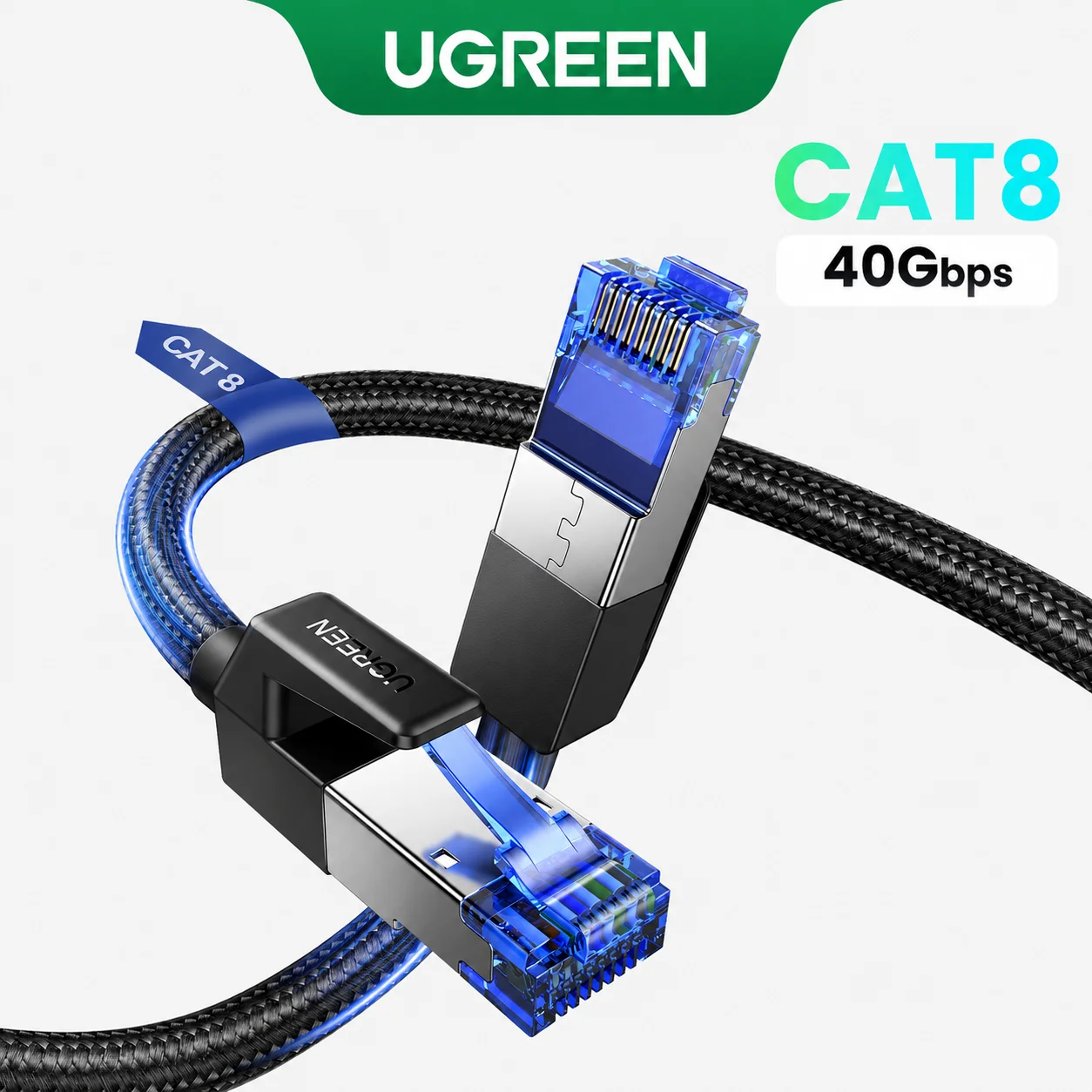 Ugreen Cabo Ethernet CAT8 40Gbps RJ45 2m
