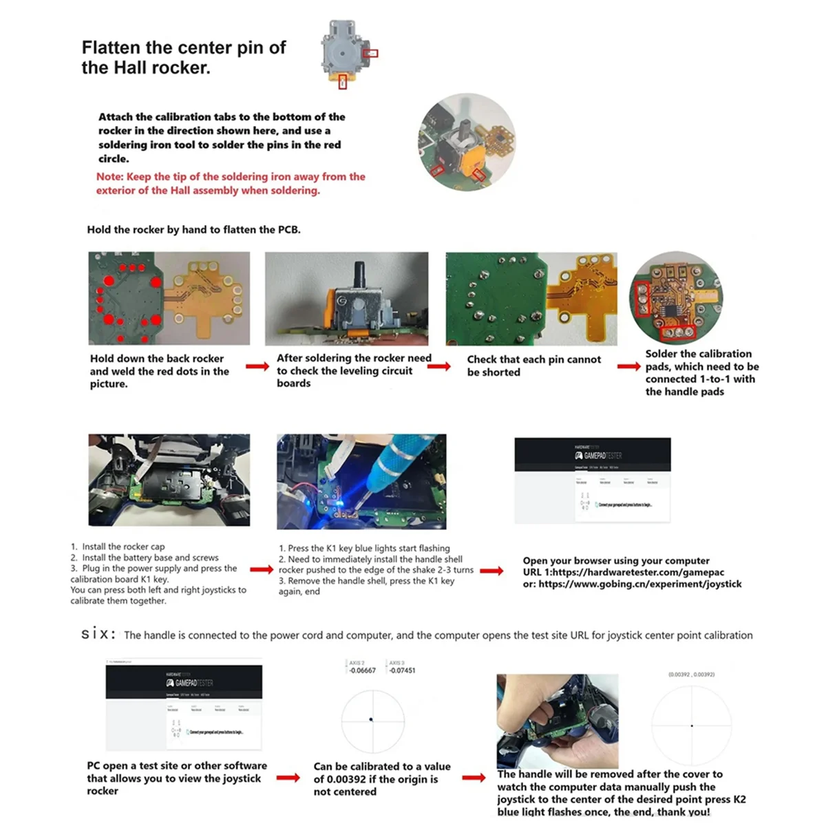 

X61A_10Pcs For PS4 PS4 Pro Gamepad High Precision