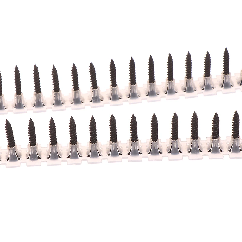 Screw Nail Chain With 50pcs Screws For Chain Nailer Woodworking Power Tool Parts Drill Attachment