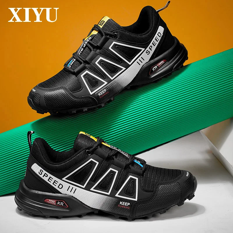

XIYU 2025 Hot Selling Men's Hiking Shoes Hiking And Trail Running Shoes Fashionable And Casual Breathable Outdoor Cycling Shoes