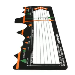 Golf Putting Alignment Mirror Portable Practice Putting Trainer Indoor Outdoors Putting Mat Eyeline Putting Mirror Golf Training