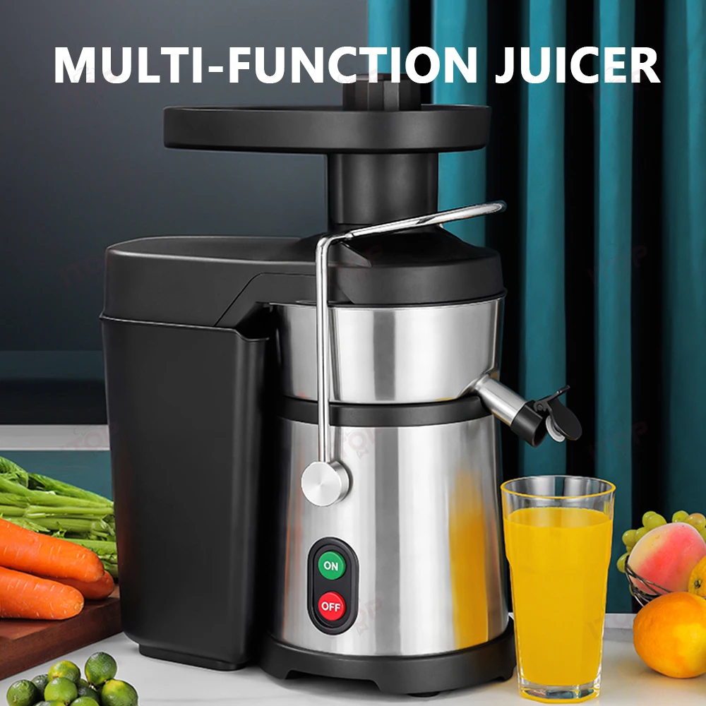 Juicer Machine Big Mouth Large Feed Chute for Whole Fruits and Vegetables,Easy To Clean