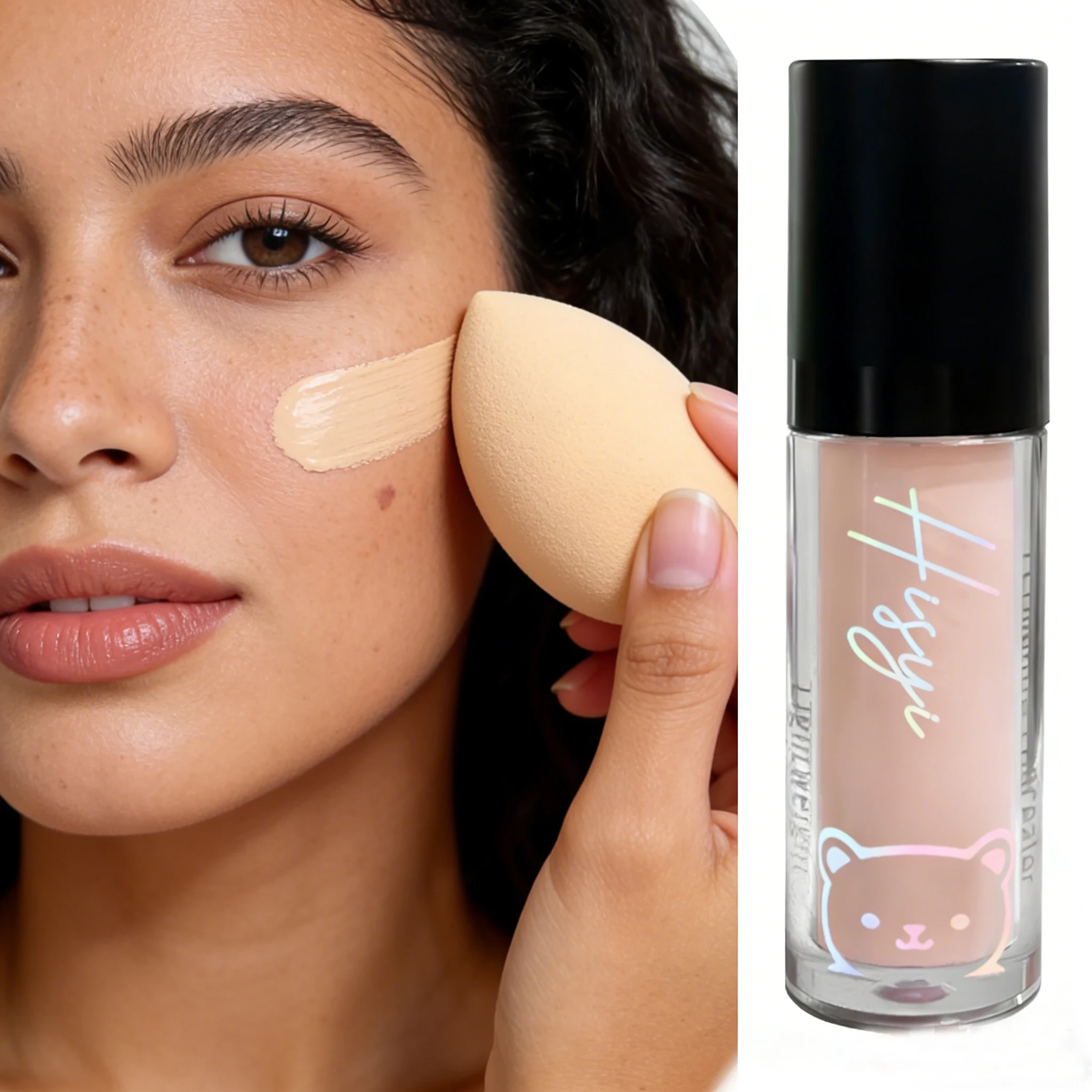 Seamless Concealer Moisturizing Brightens and Covers Dark Circles and Tear Grooves Without Wrinkles
