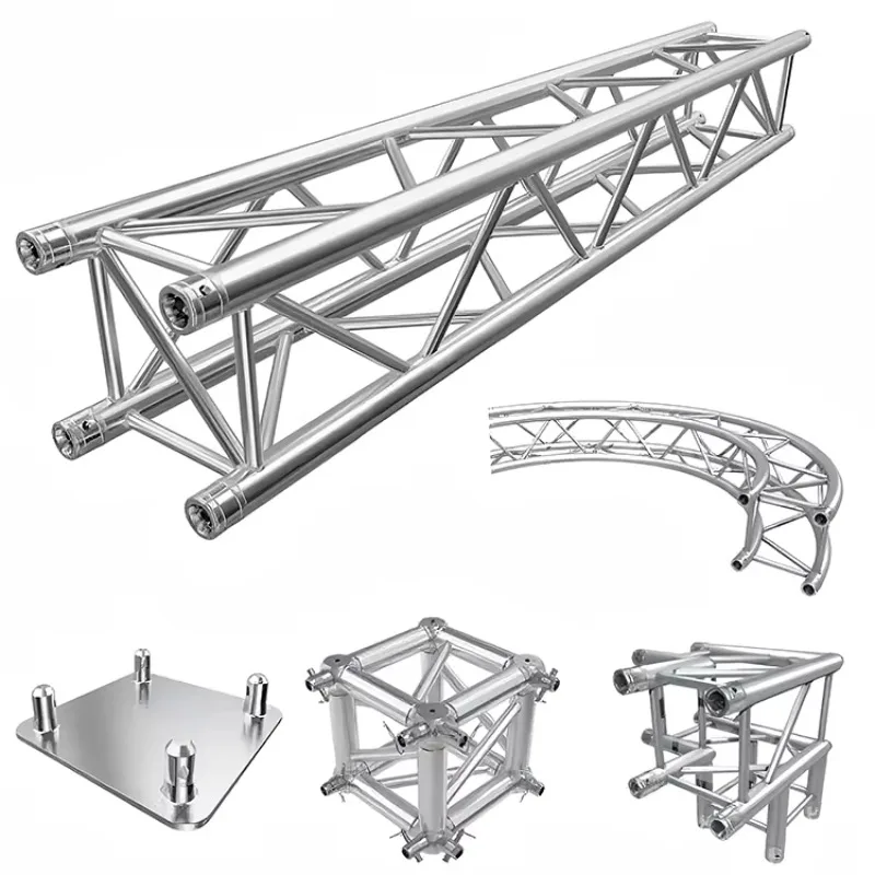 【Factory Price】Lightweight Aluminum Screw Truss Design Truss Stage Aluminum Wedding Square Screw Truss