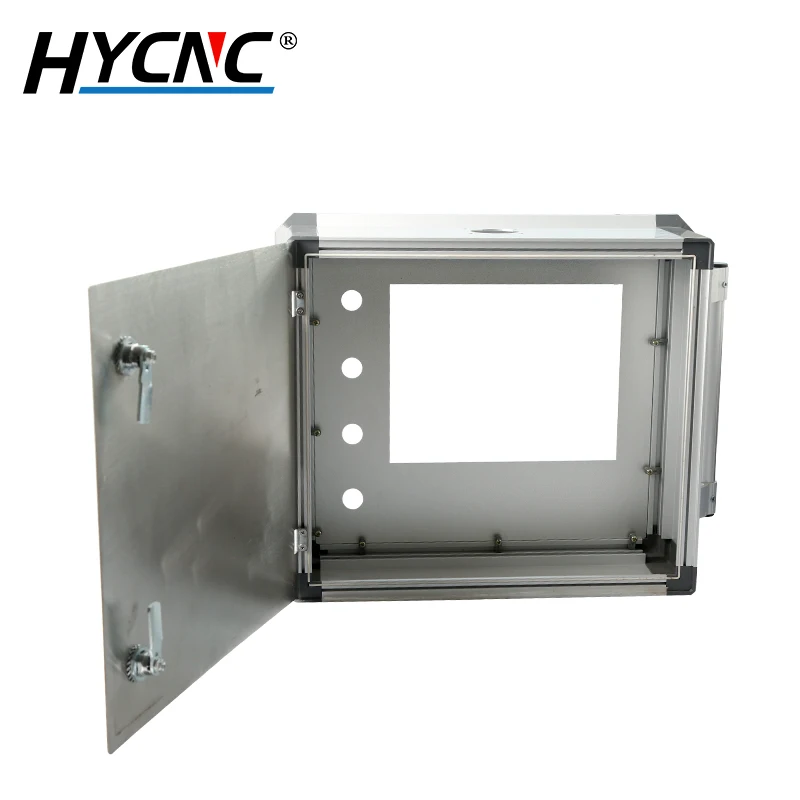 45/60 Cantilever Control Box Machine Tool Mobile Boom Touch Screen Installation Box Aluminum Alloy Operation Box Customization