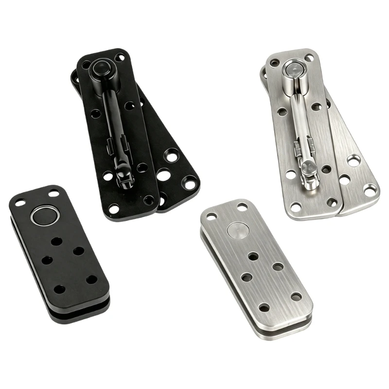 

Heavy Duty Concealed Door Hinge Replacement Stainless Steel 360 Rotating Door Hinge For Wood Door Smooth Quiet Operate M4YD