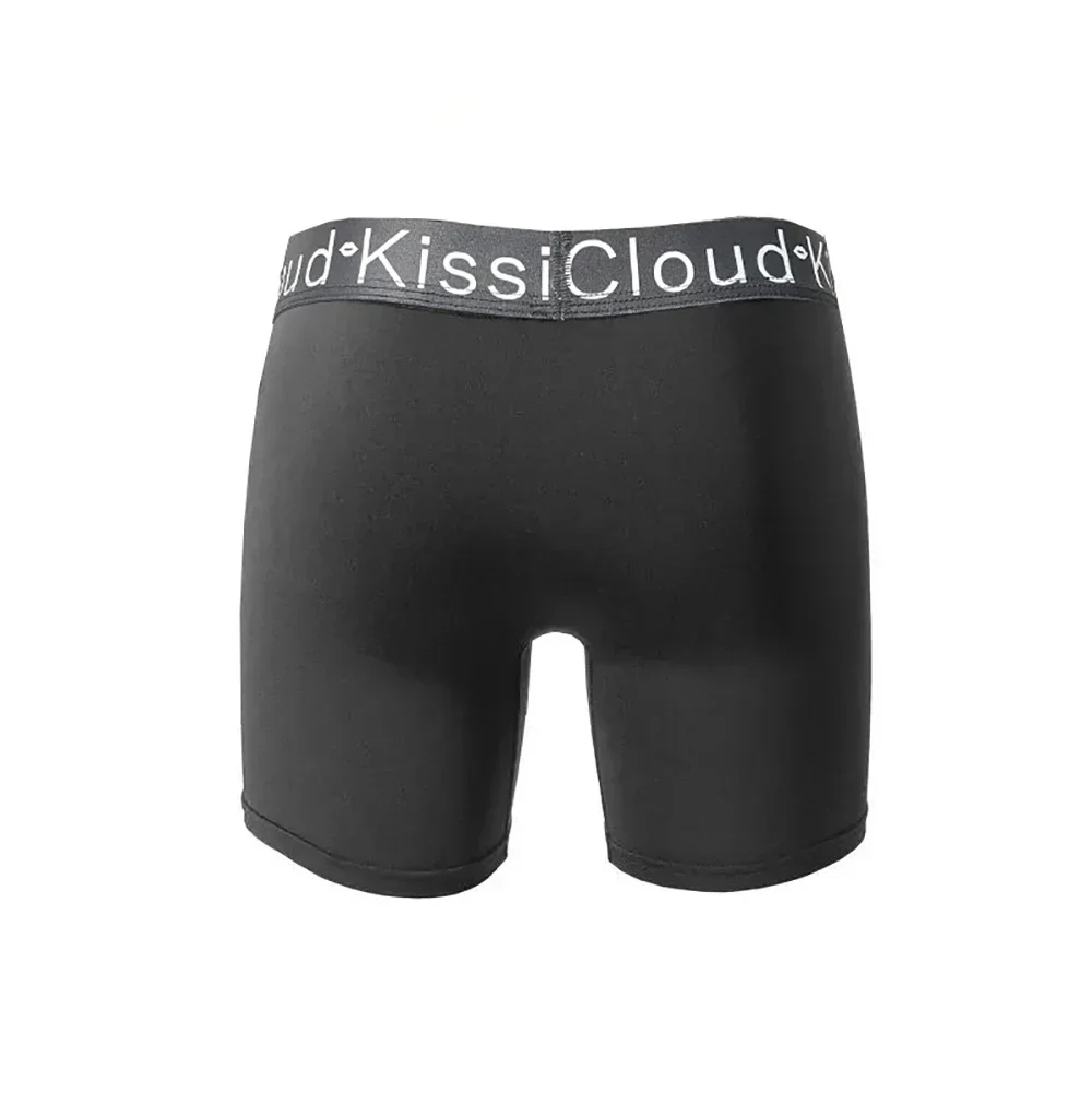 4Pcs Long Men's Underwear Men's Panties  Sexy Man Boxers Underwear Shorts Lots Male Boxershorts Set Family Underpants Brands